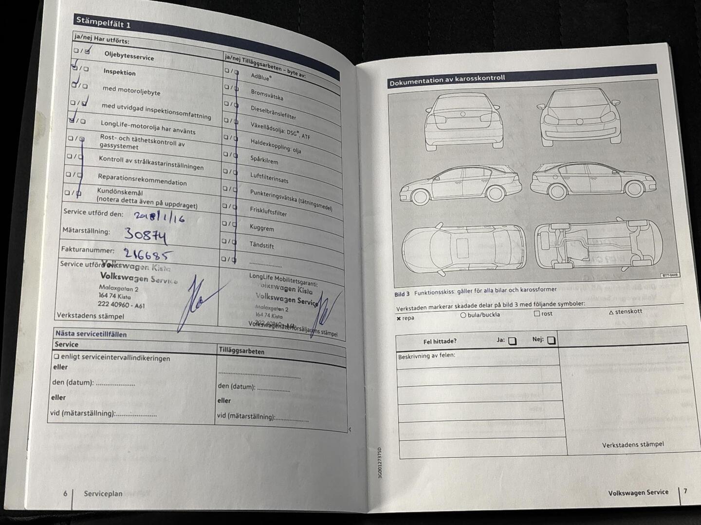 VOLKSWAGEN Passat 2016