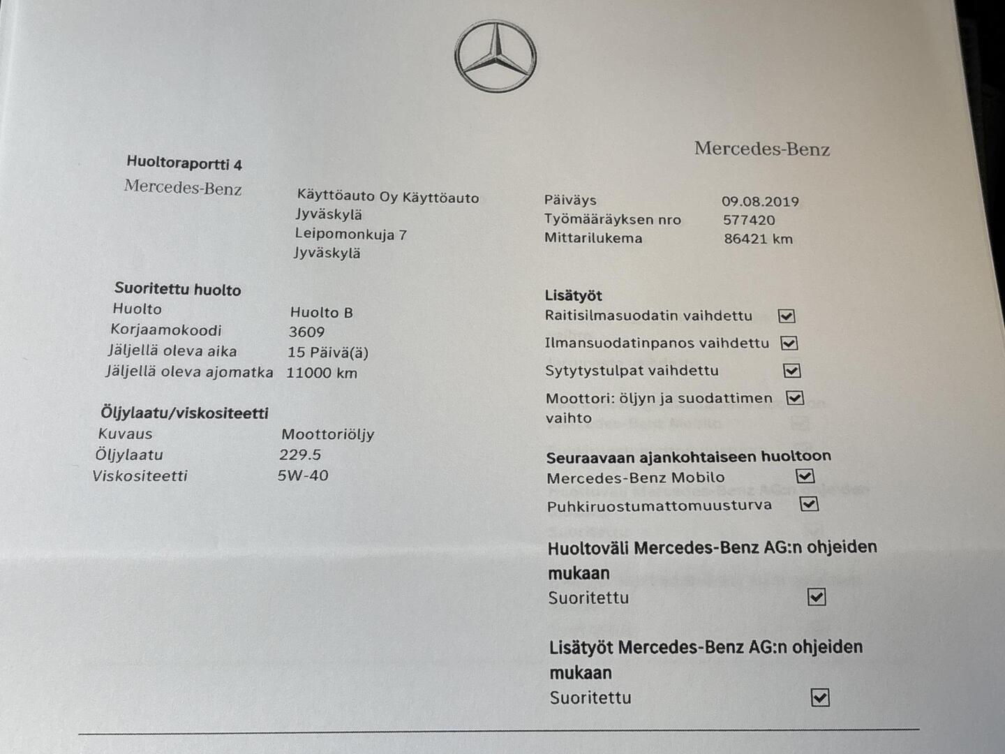 MERCEDES-BENZ A 2016