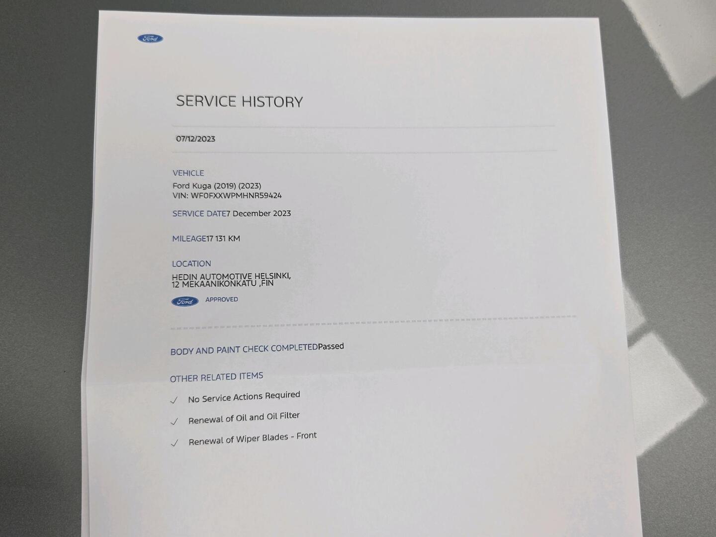 FORD Kuga 2023