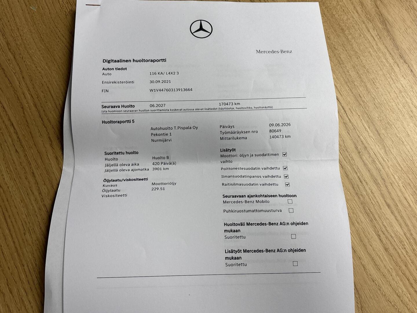 MERCEDES-BENZ Vito 2021