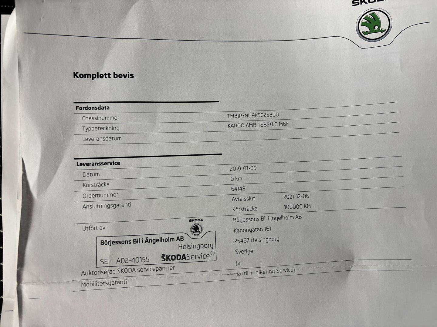 SKODA Karoq 2019