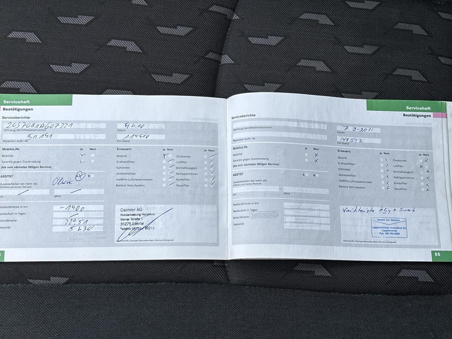 MERCEDES-BENZ C 2004