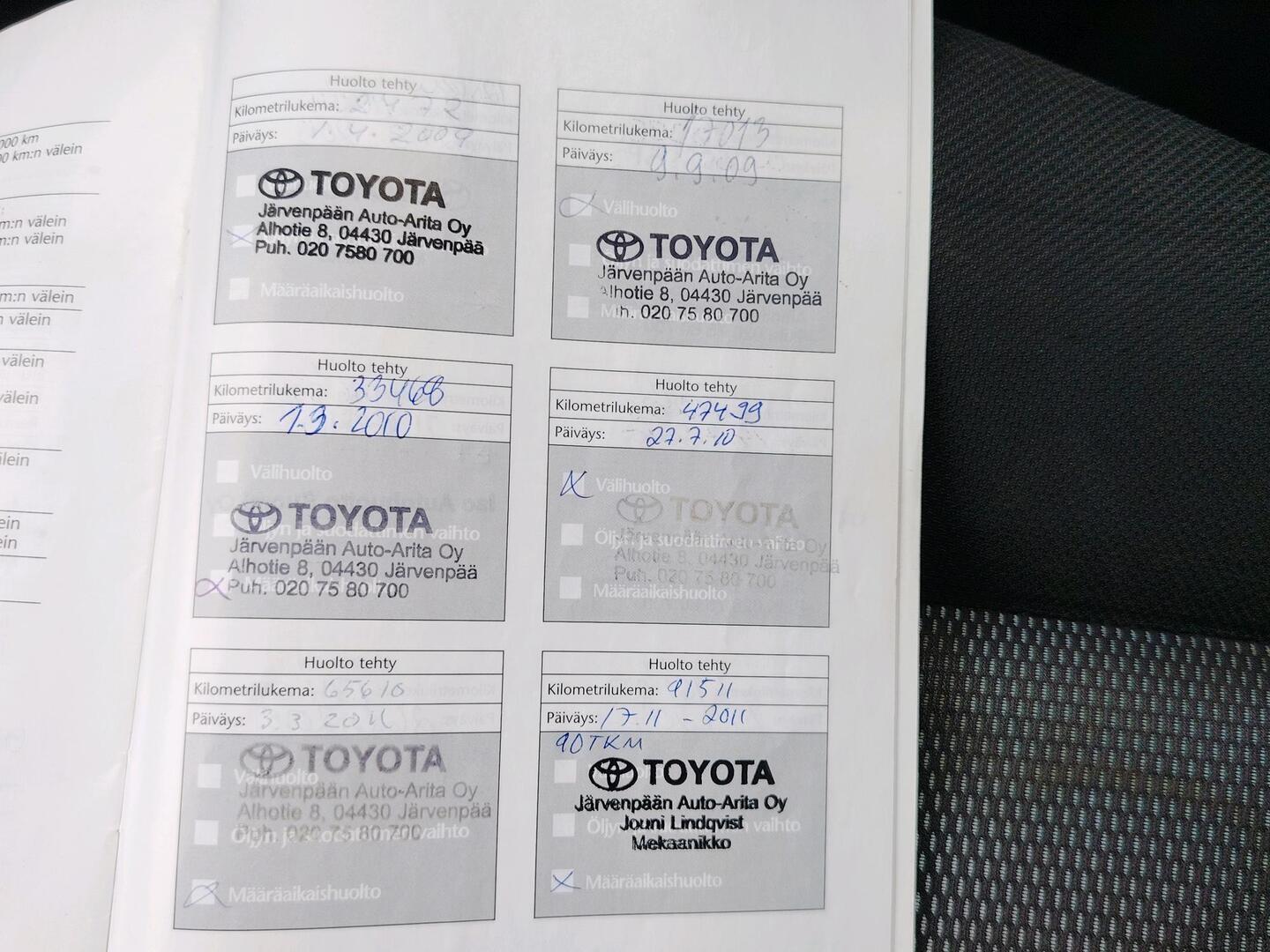 TOYOTA Corolla Verso 2009