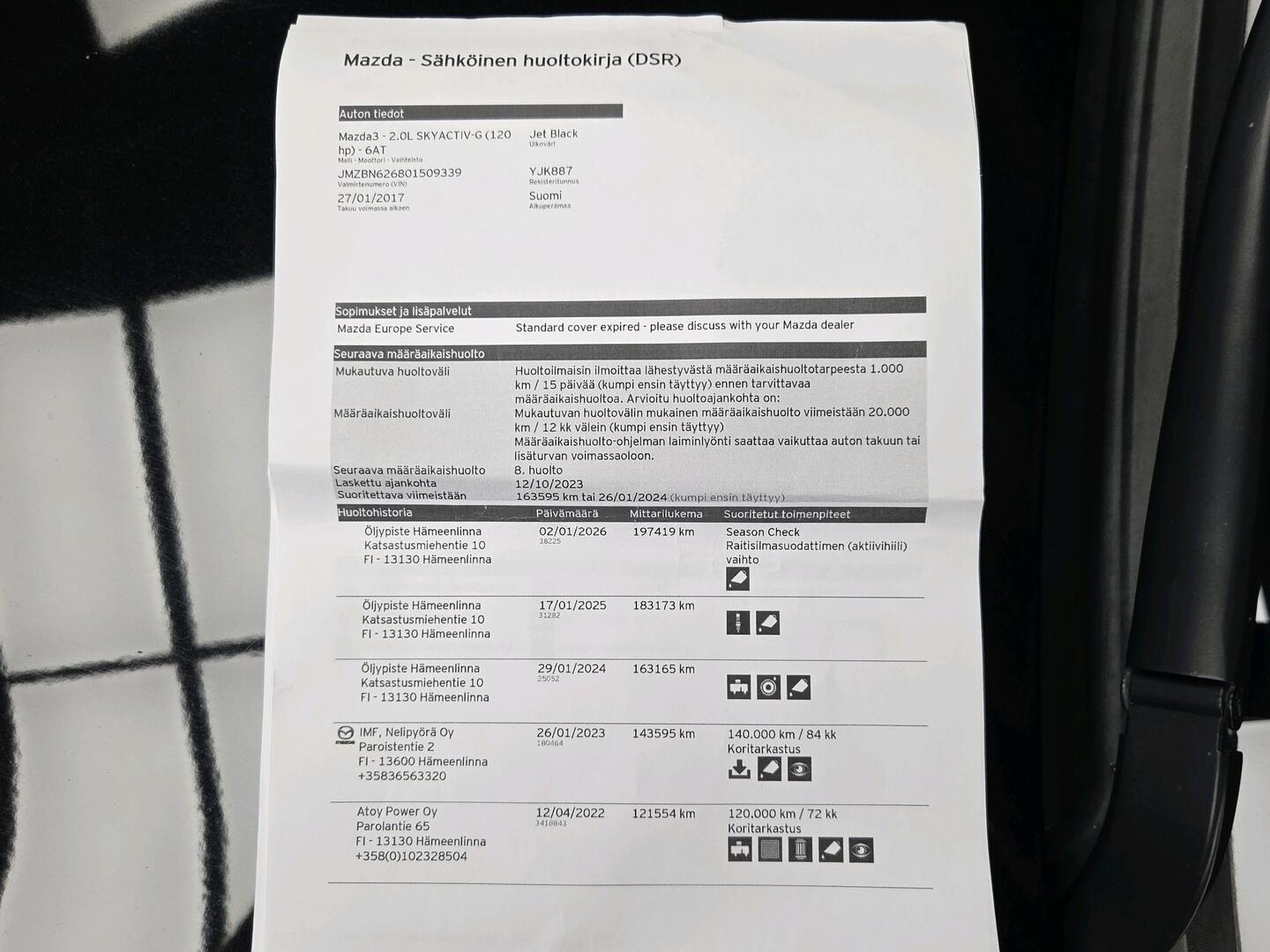 MAZDA 3 2017