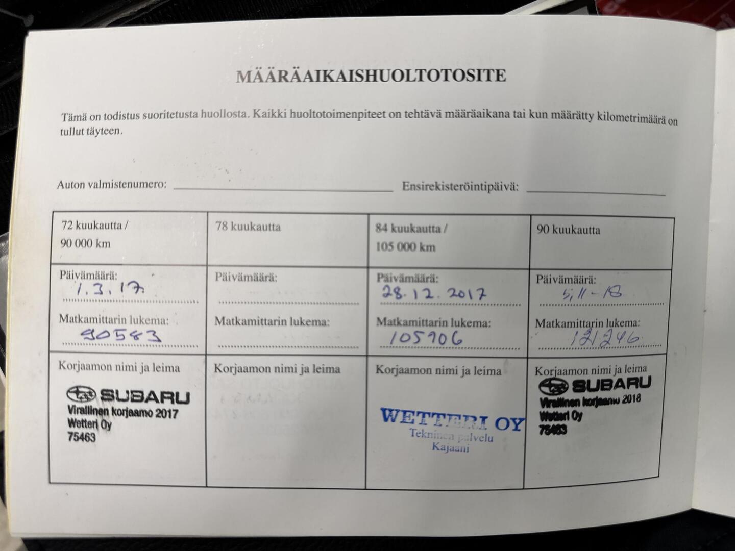 SUBARU Forester 2011