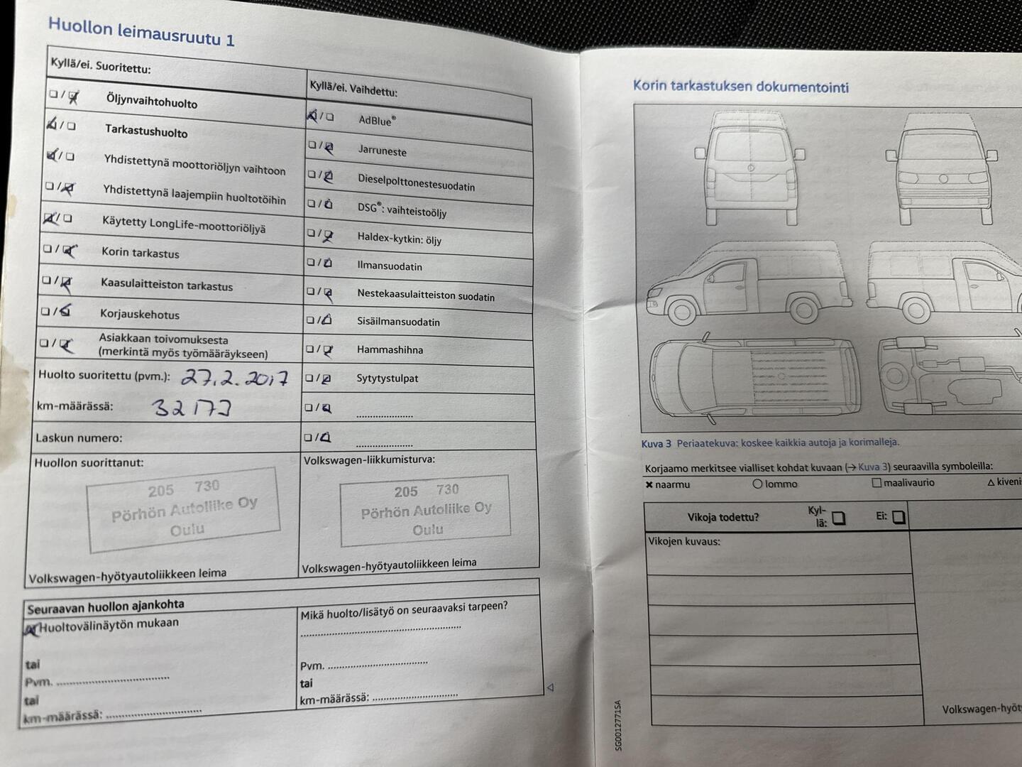 VOLKSWAGEN Transporter 2016