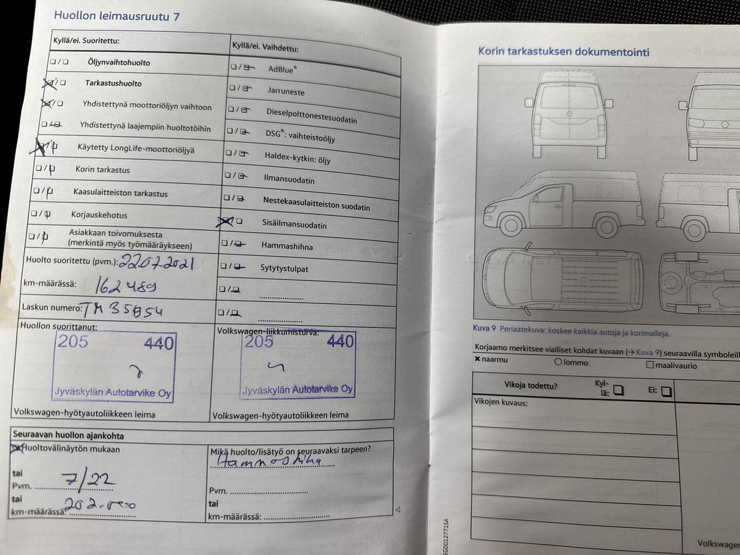 VOLKSWAGEN Transporter 2016