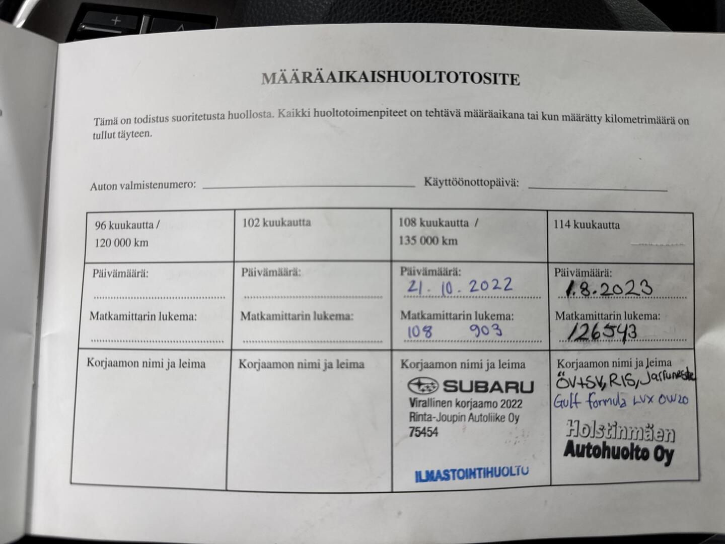 SUBARU Forester 2013