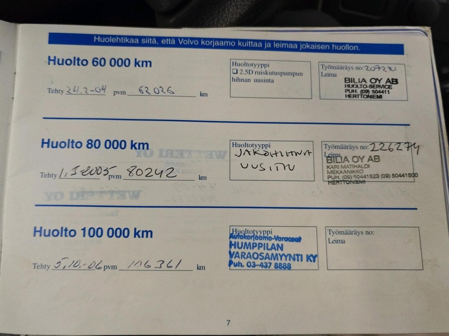 VOLVO V70 2001