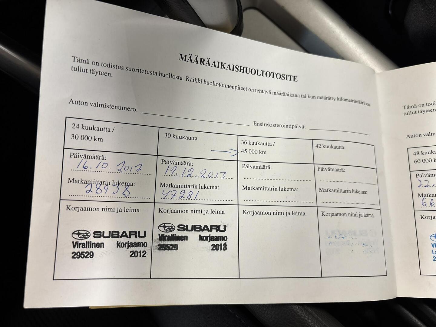 SUBARU Forester 2010