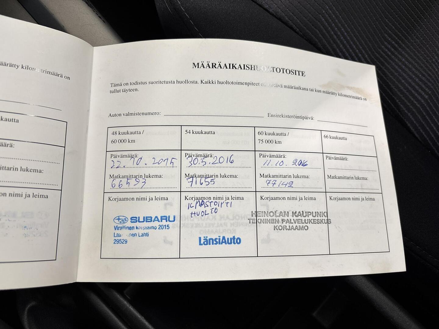 SUBARU Forester 2010