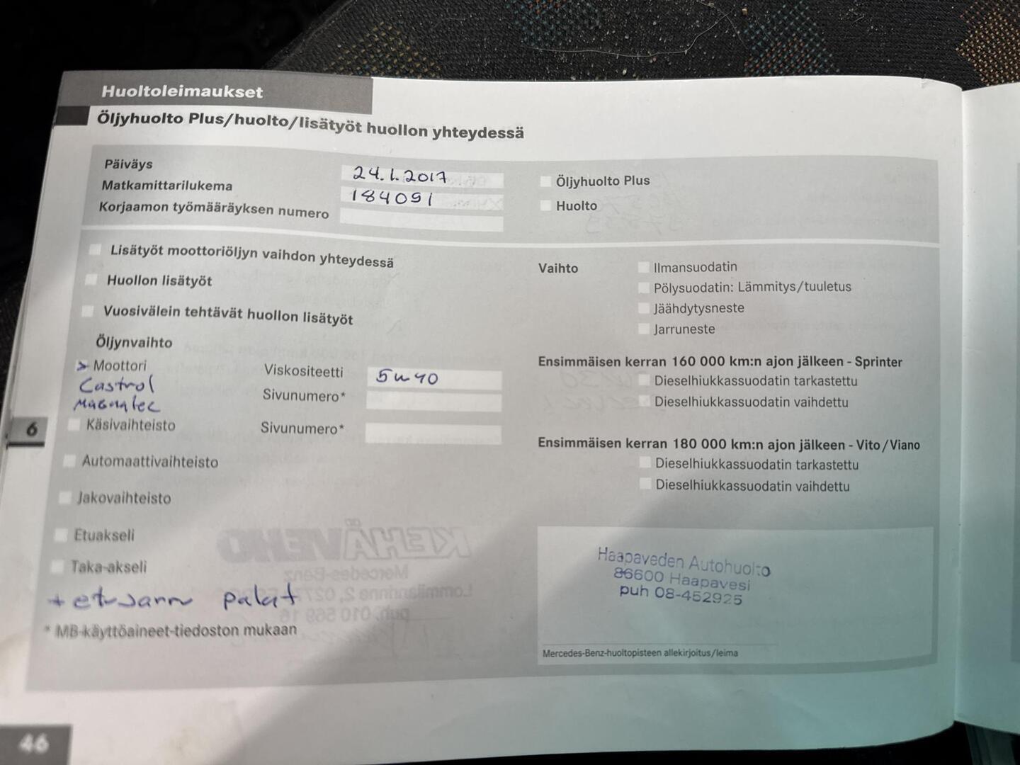 MERCEDES-BENZ Vito 2008