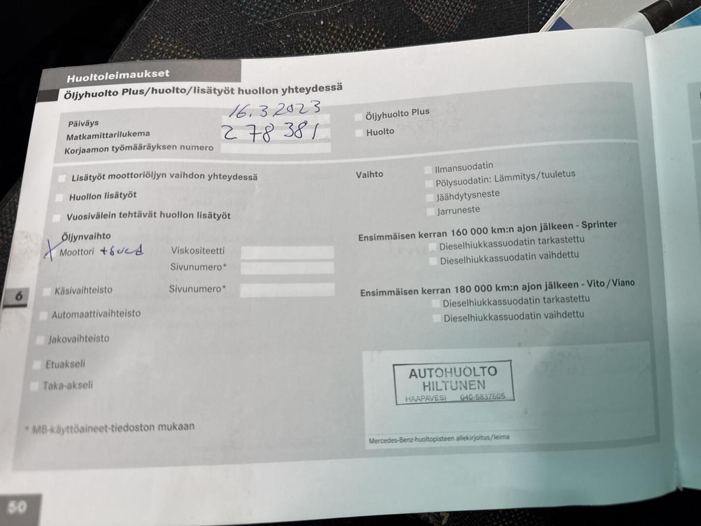 MERCEDES-BENZ Vito 2008