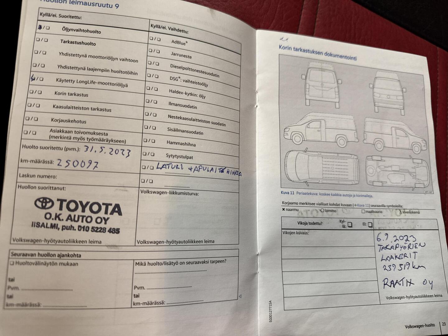 VOLKSWAGEN Transporter 2016