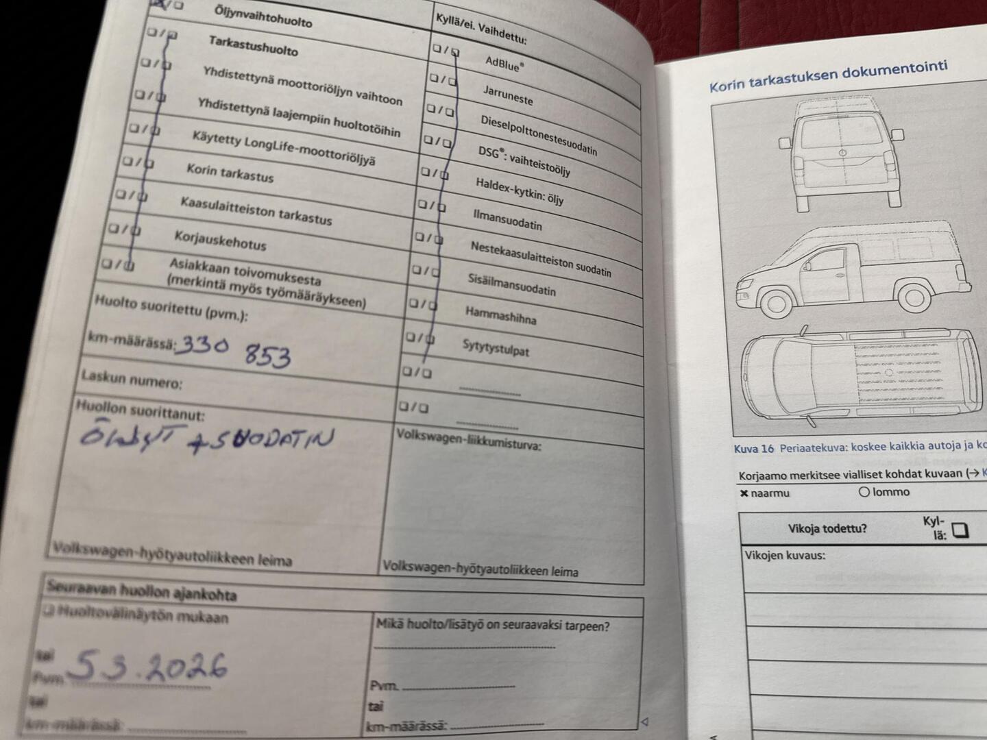 VOLKSWAGEN Transporter 2016
