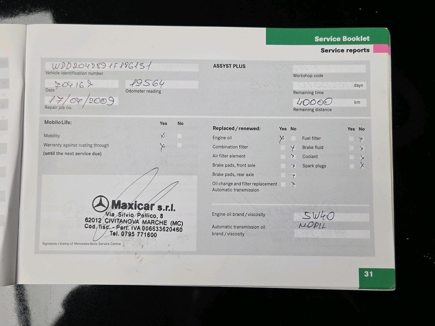 MERCEDES-BENZ C 2008