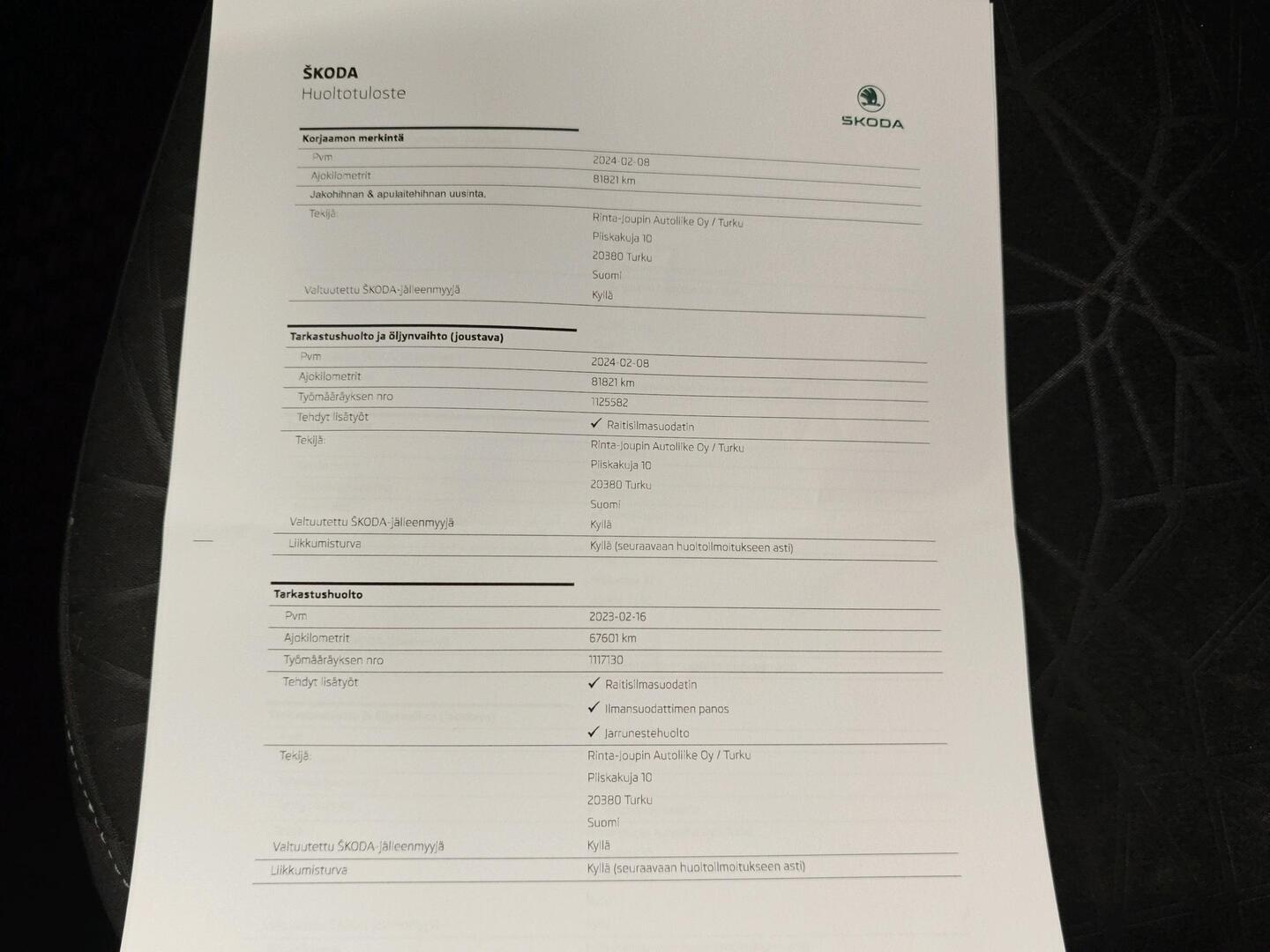 SKODA Fabia 2018