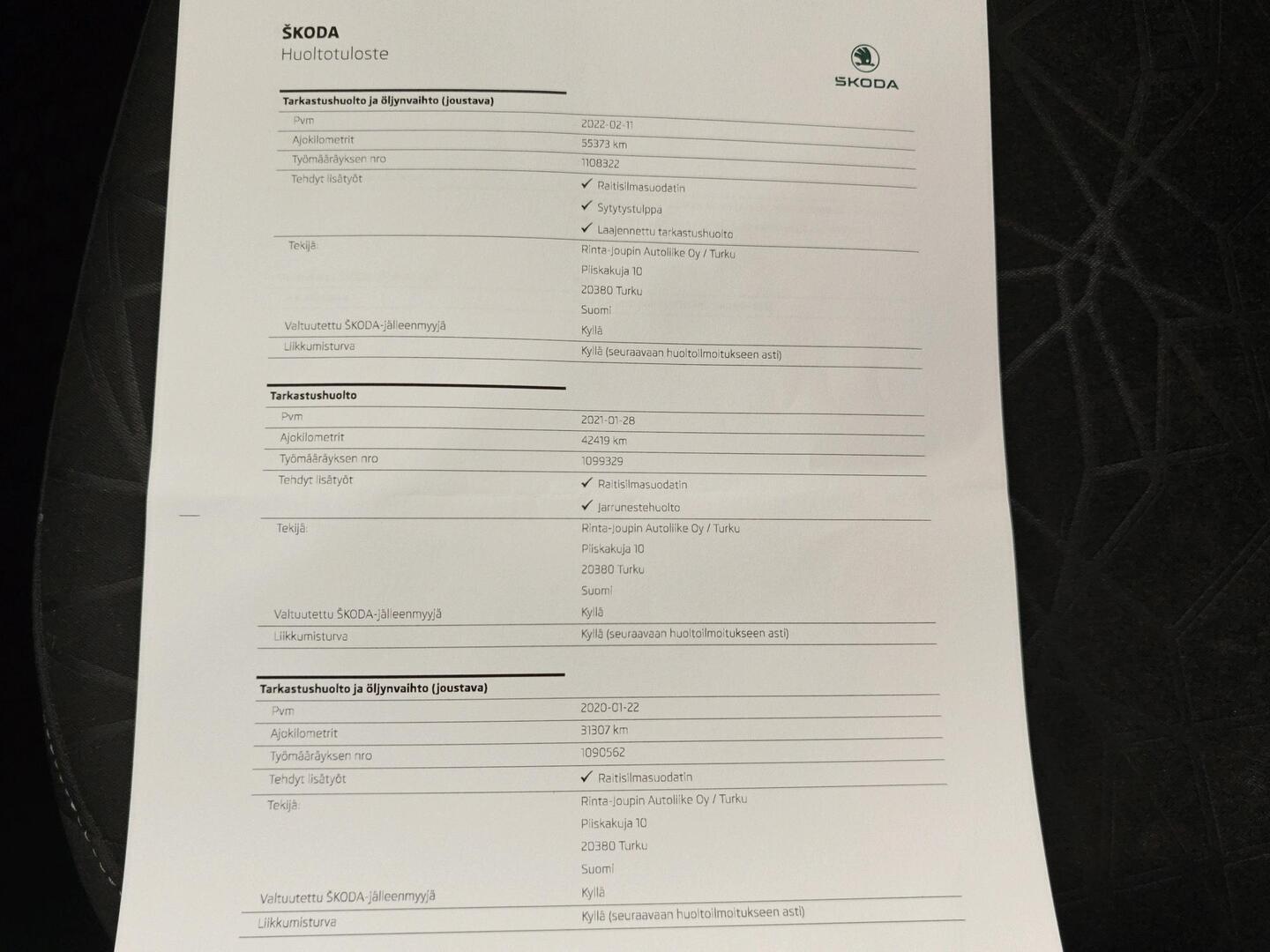 SKODA Fabia 2018
