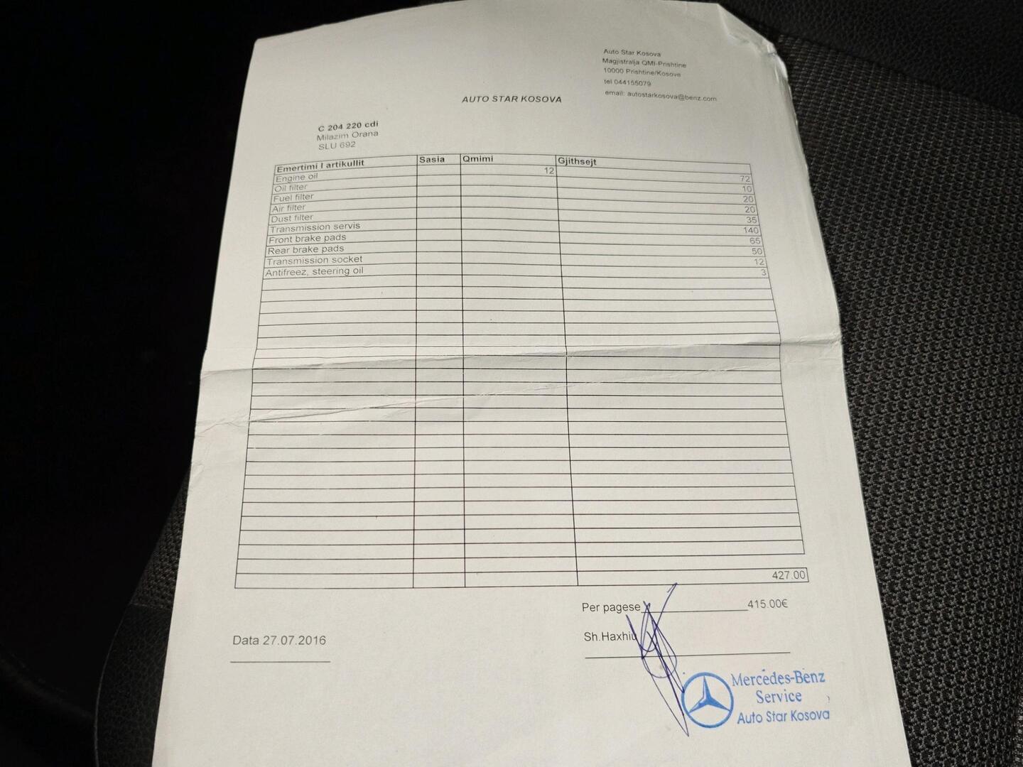 MERCEDES-BENZ C 2009