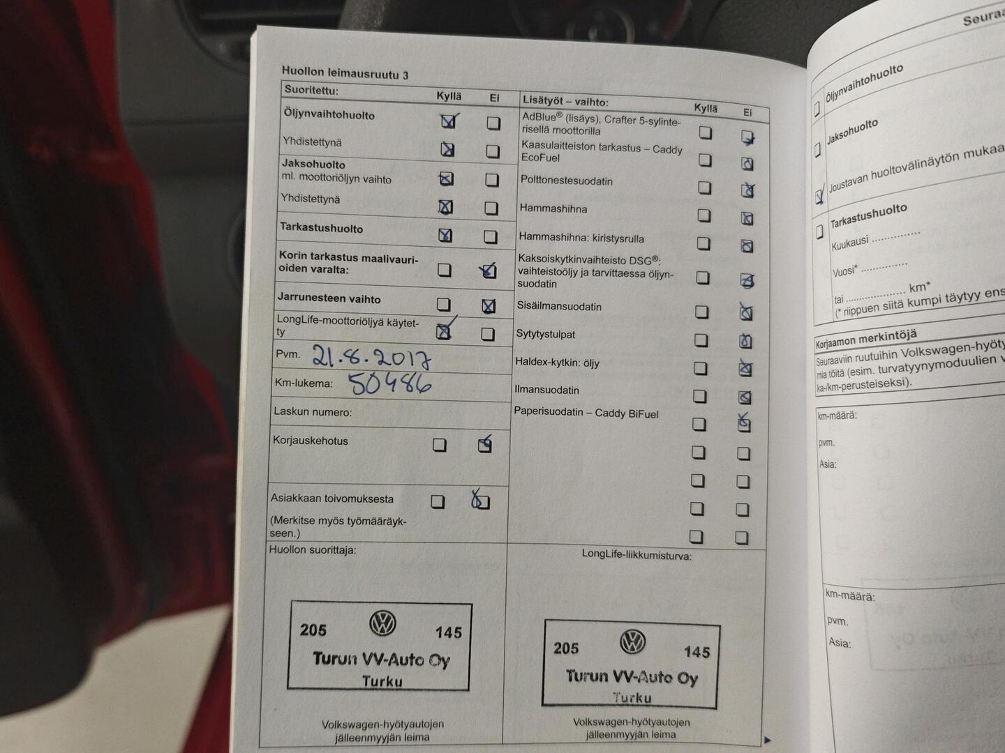 VOLKSWAGEN Caddy 2012