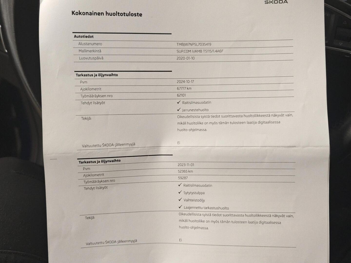 SKODA Superb 2020