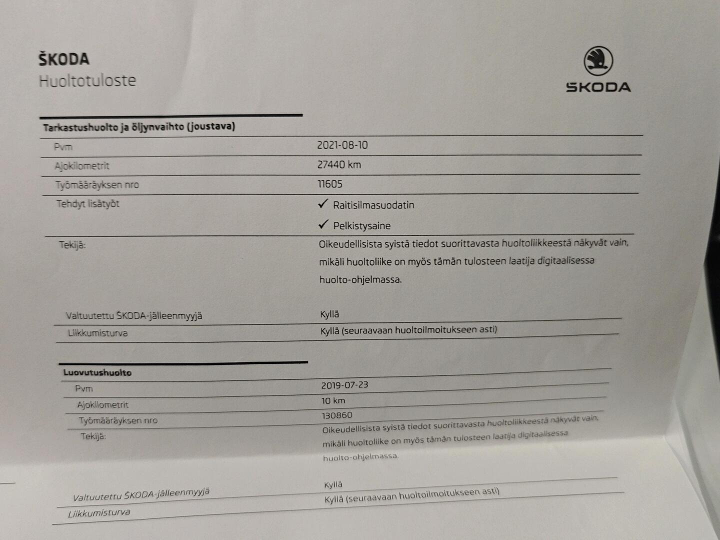 SKODA Octavia 2019