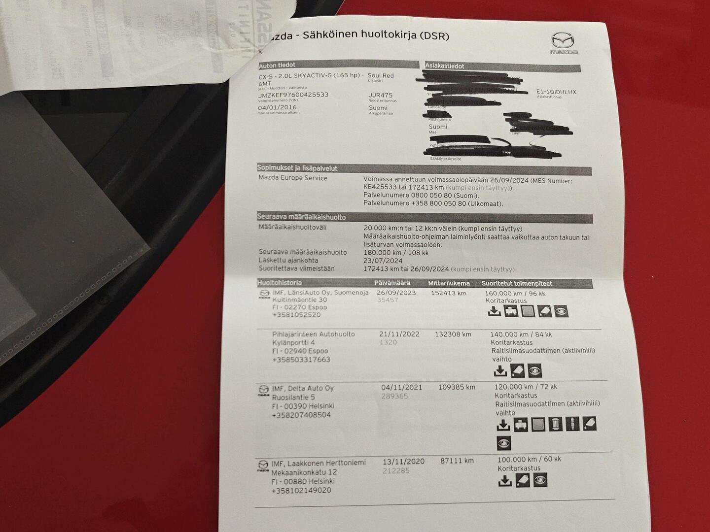 MAZDA CX-5 2016