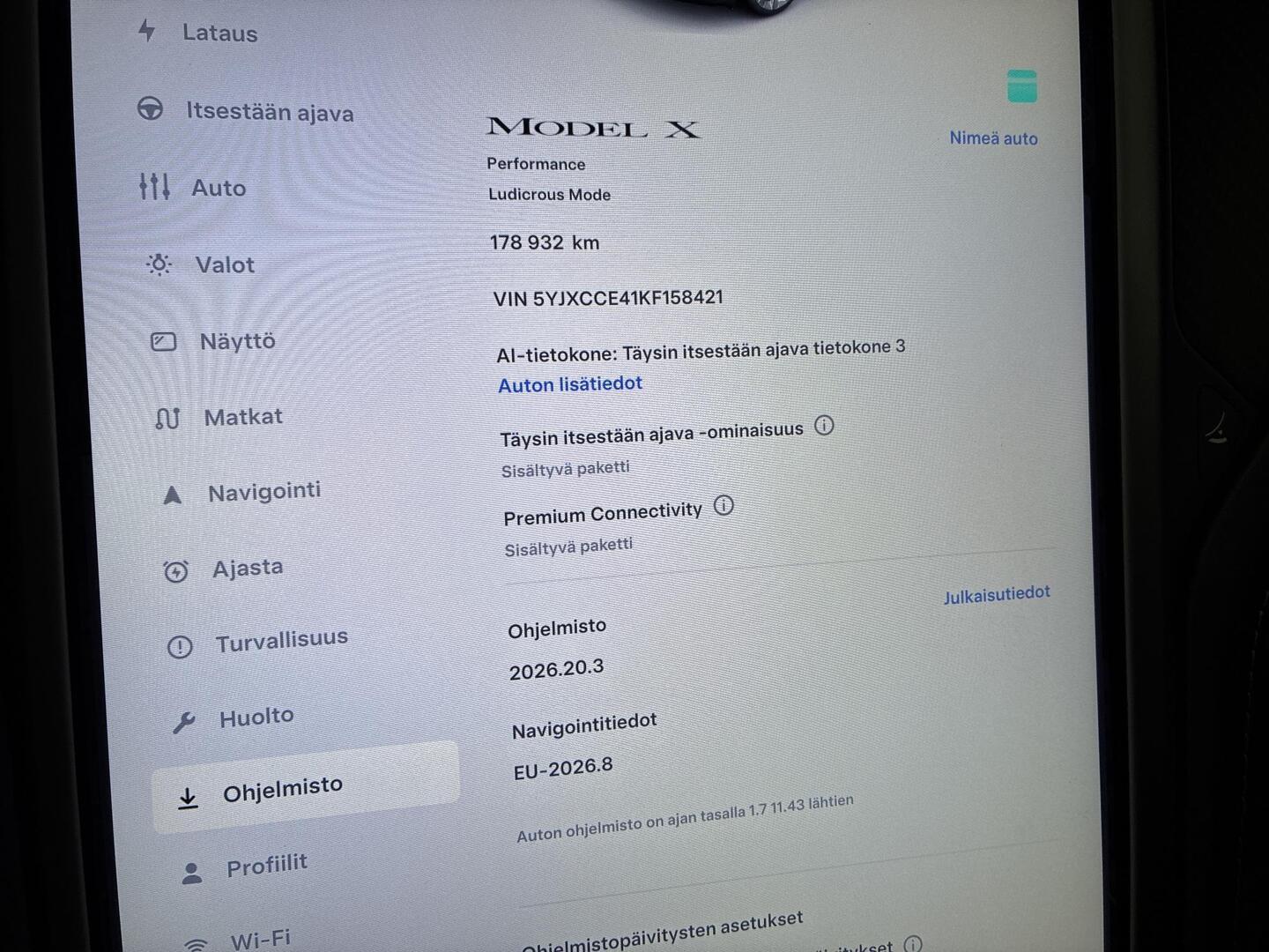 TESLA Model X 2019