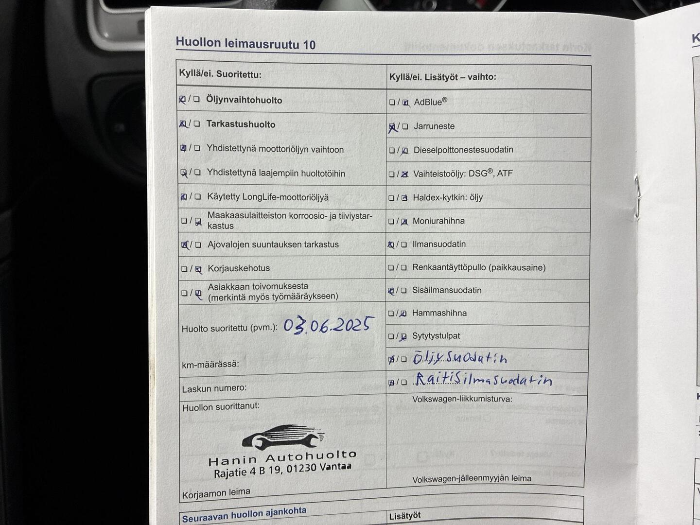 VOLKSWAGEN Golf 2016