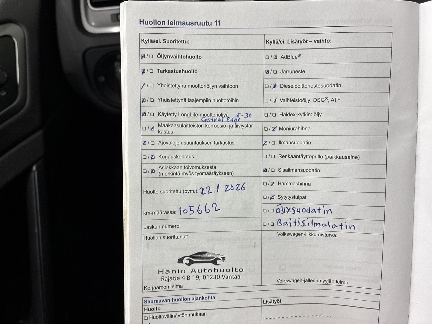 VOLKSWAGEN Golf 2016
