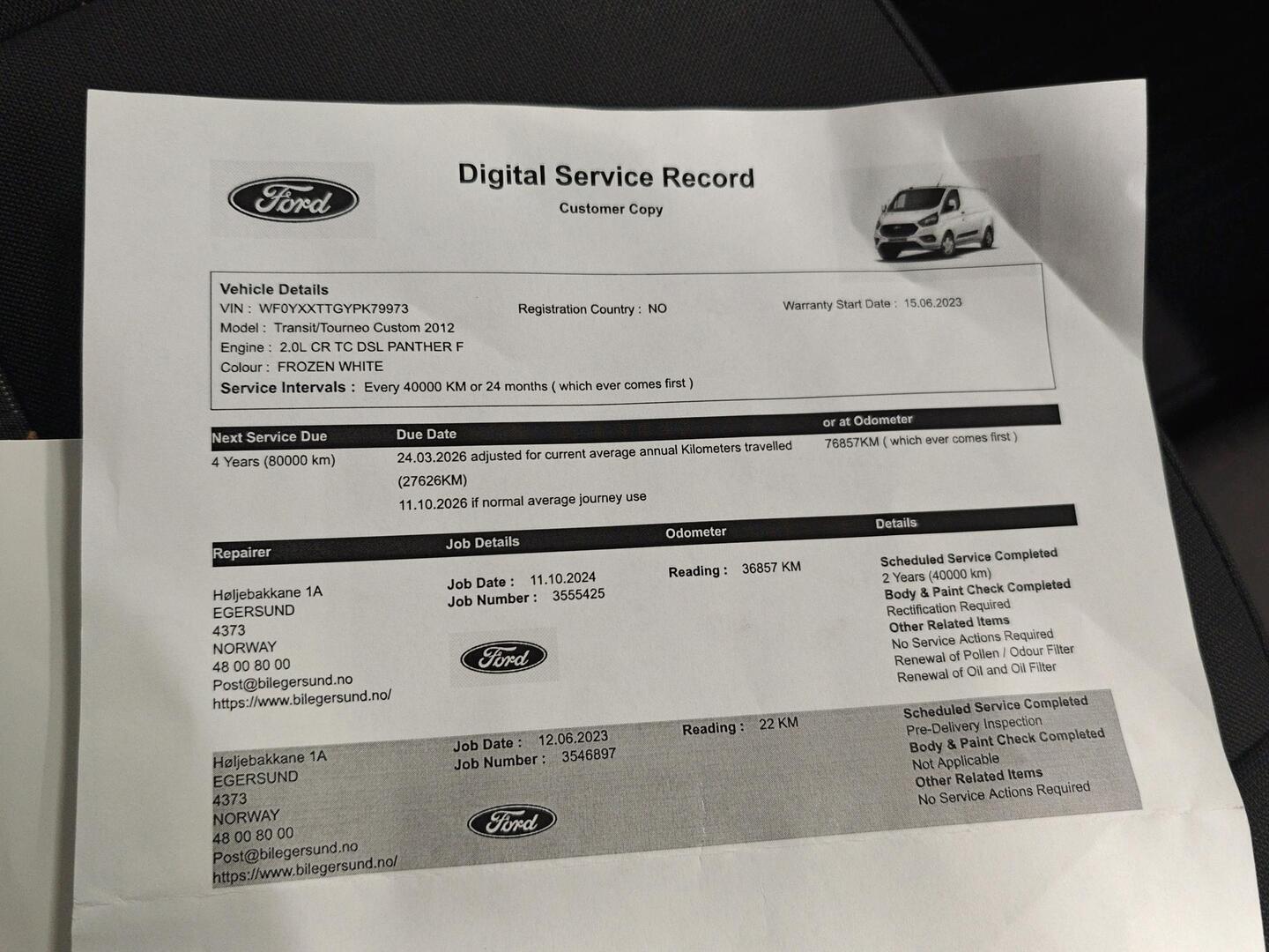 FORD TRANSIT CUSTOM 2023