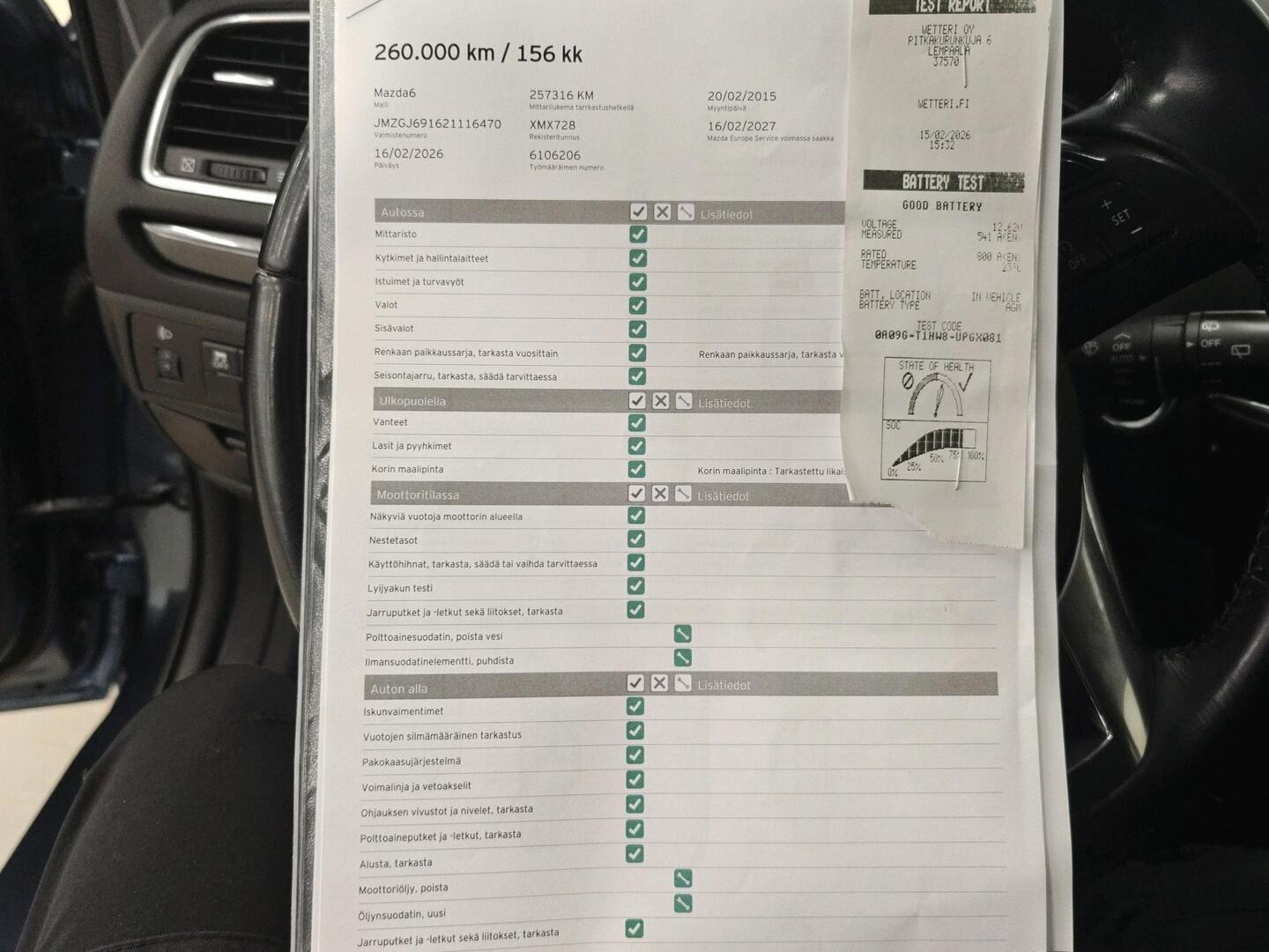 MAZDA 6 2015