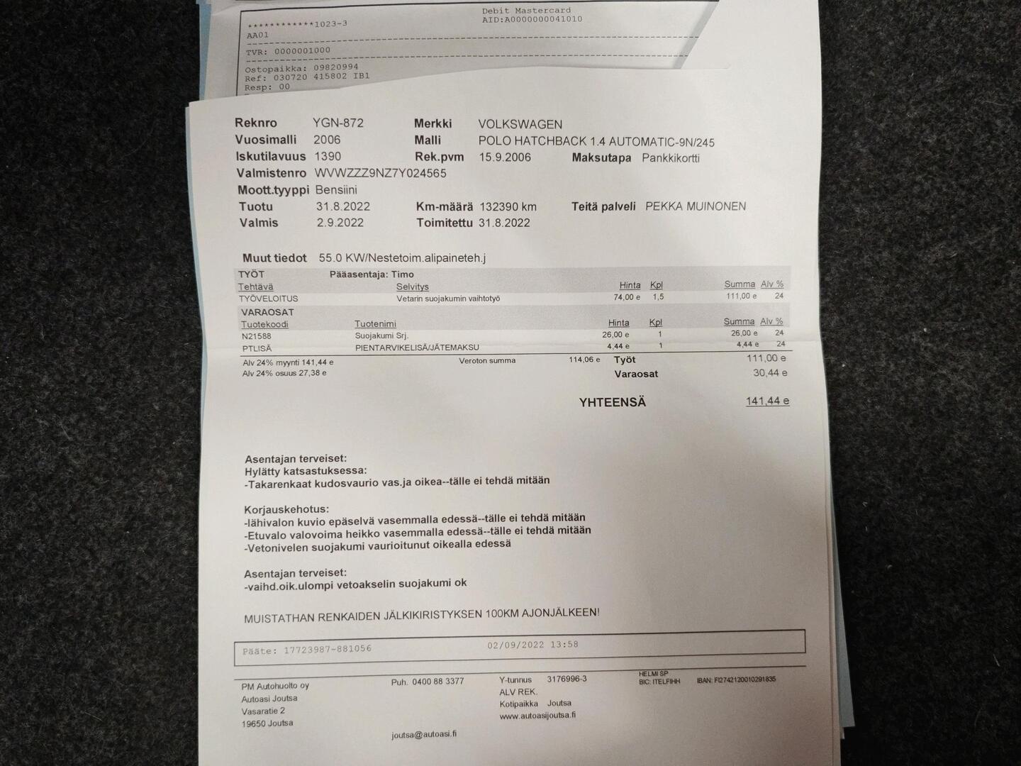 VOLKSWAGEN Polo 2006