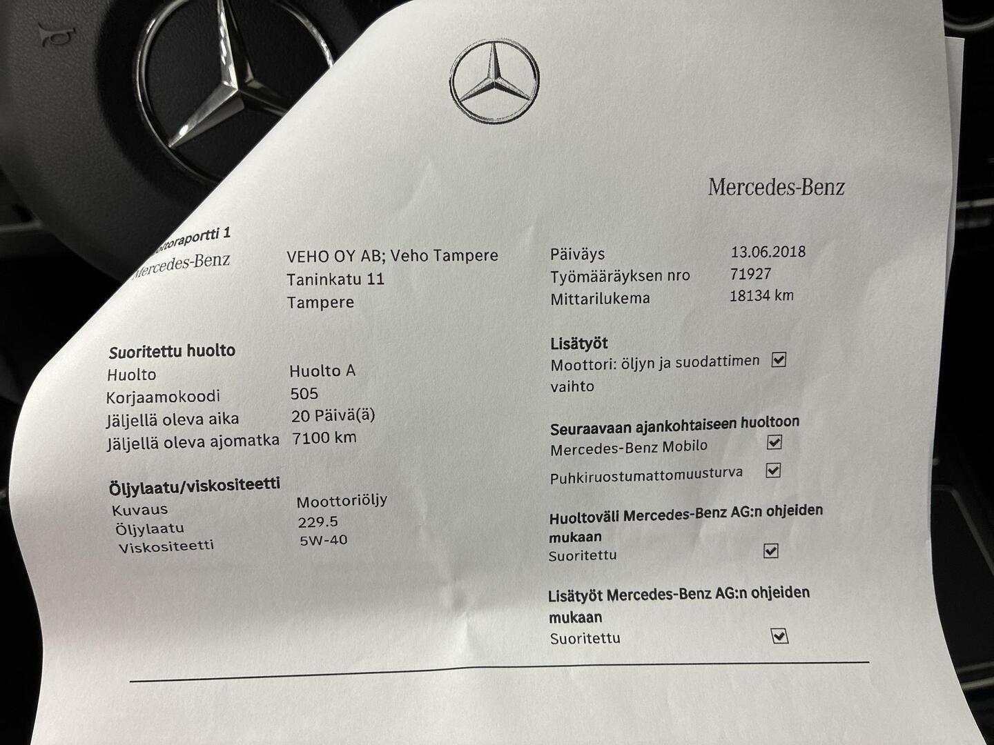 MERCEDES-BENZ B 2017