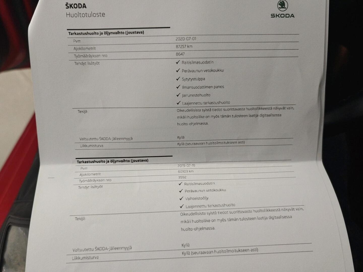SKODA Octavia 2018
