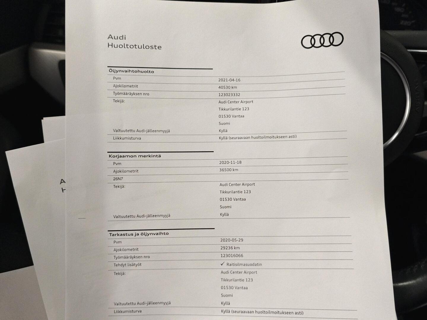 AUDI A4 2018