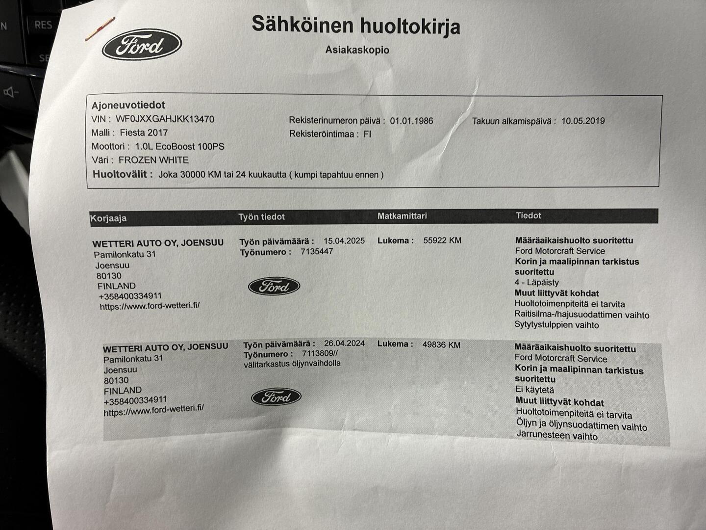 FORD Fiesta 2019