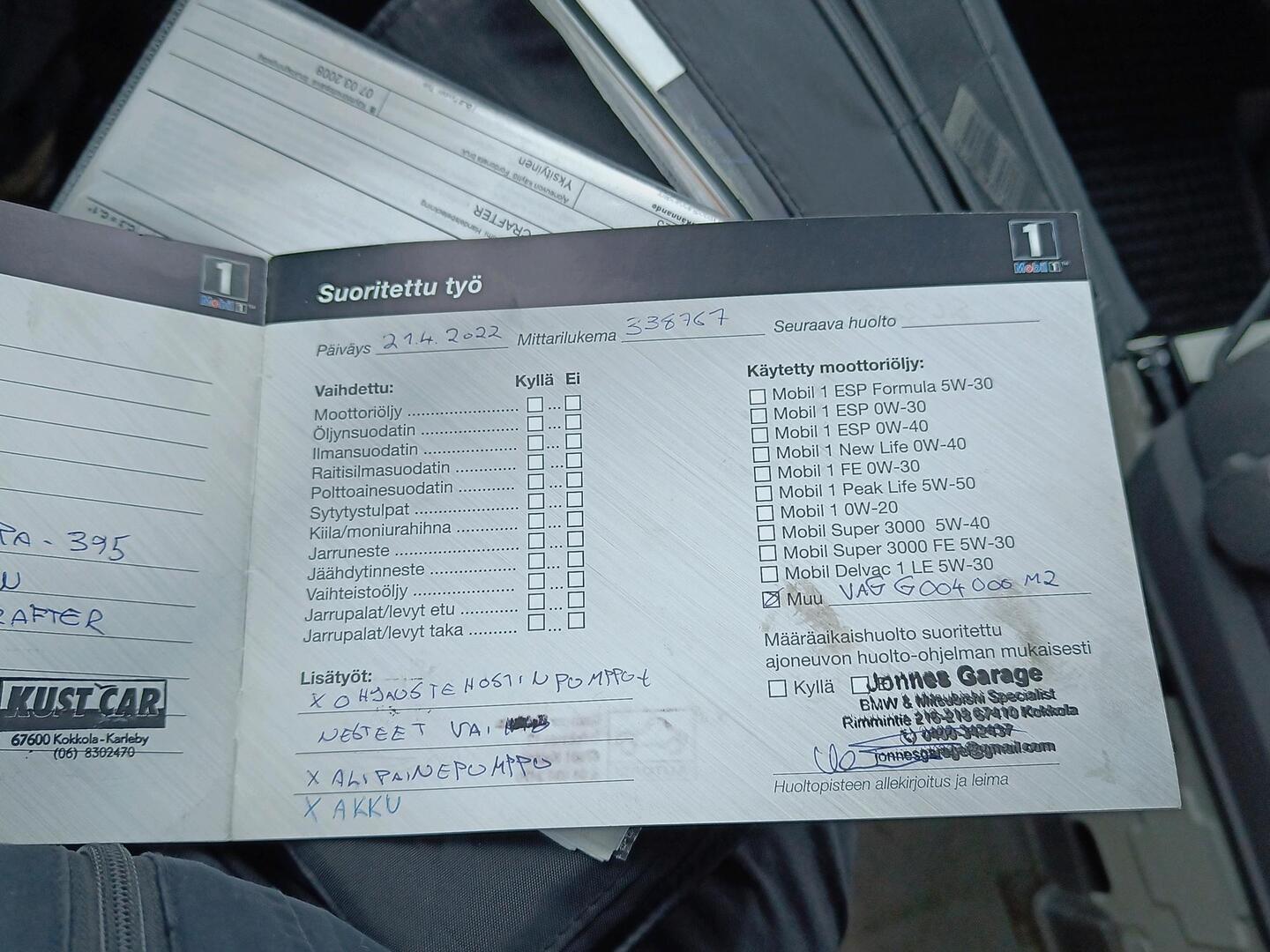 VOLKSWAGEN Crafter 2008