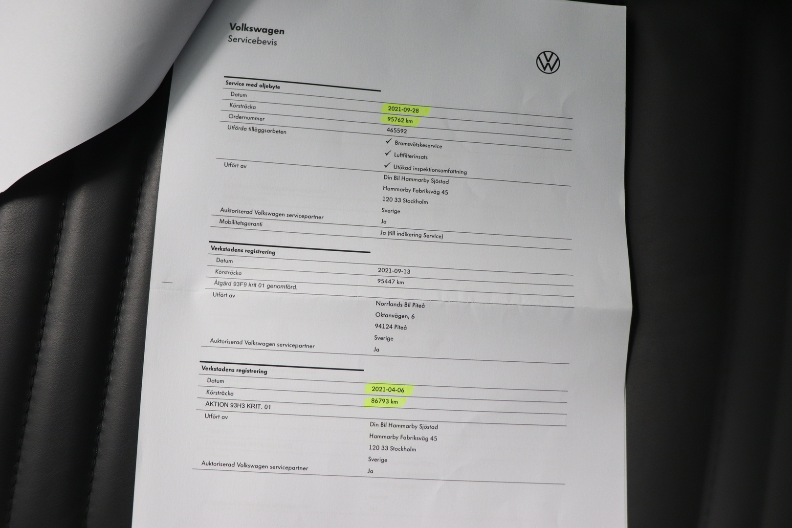 VOLKSWAGEN PASSAT 2017