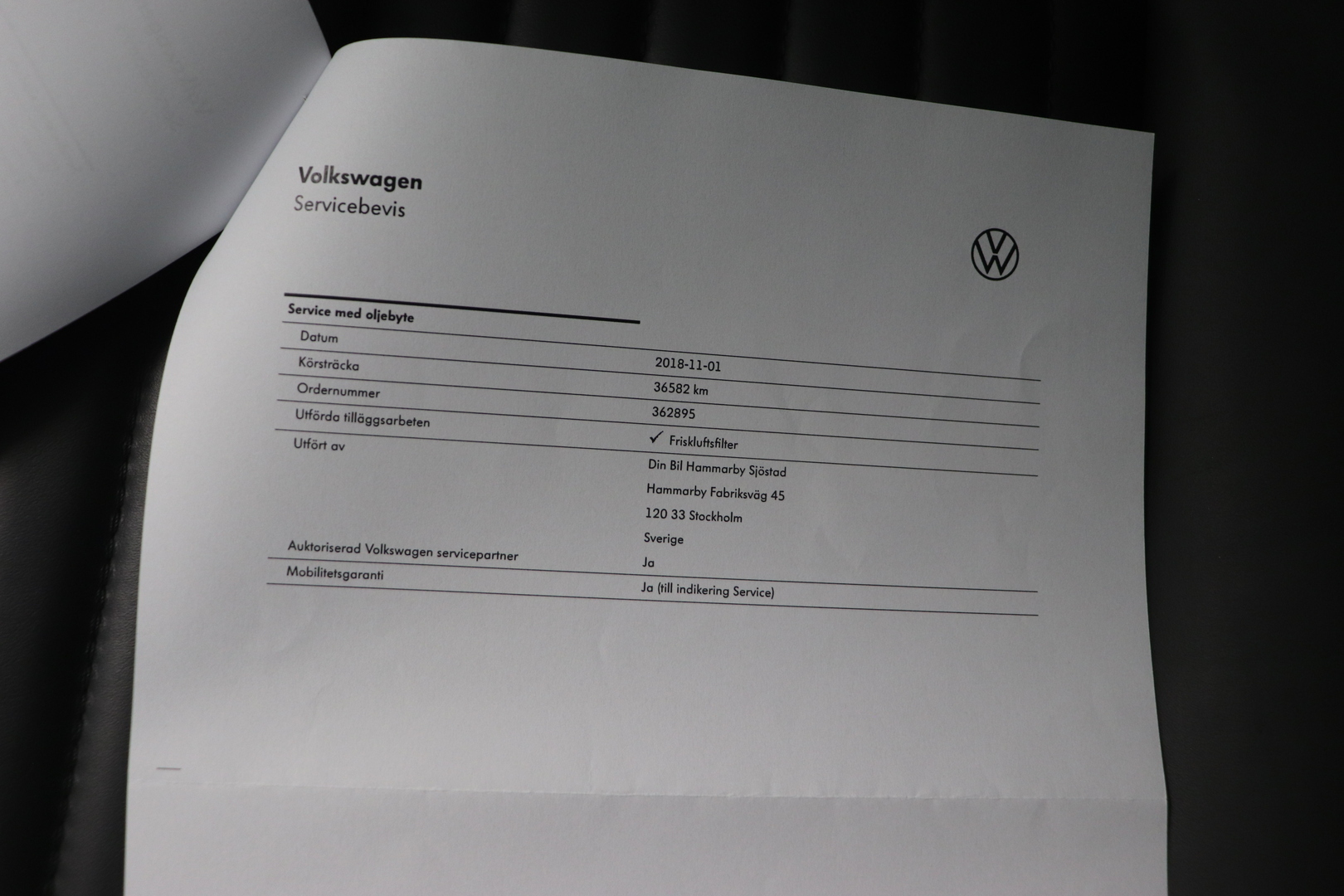 VOLKSWAGEN PASSAT 2017