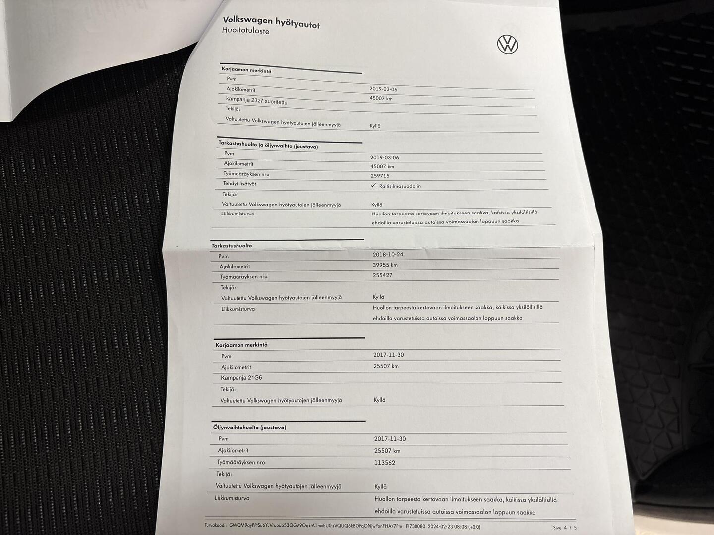 VOLKSWAGEN Caravelle 2017