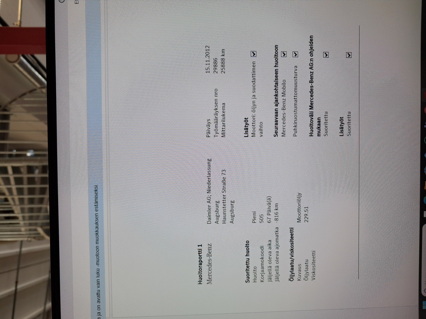 MERCEDES-BENZ R 2012