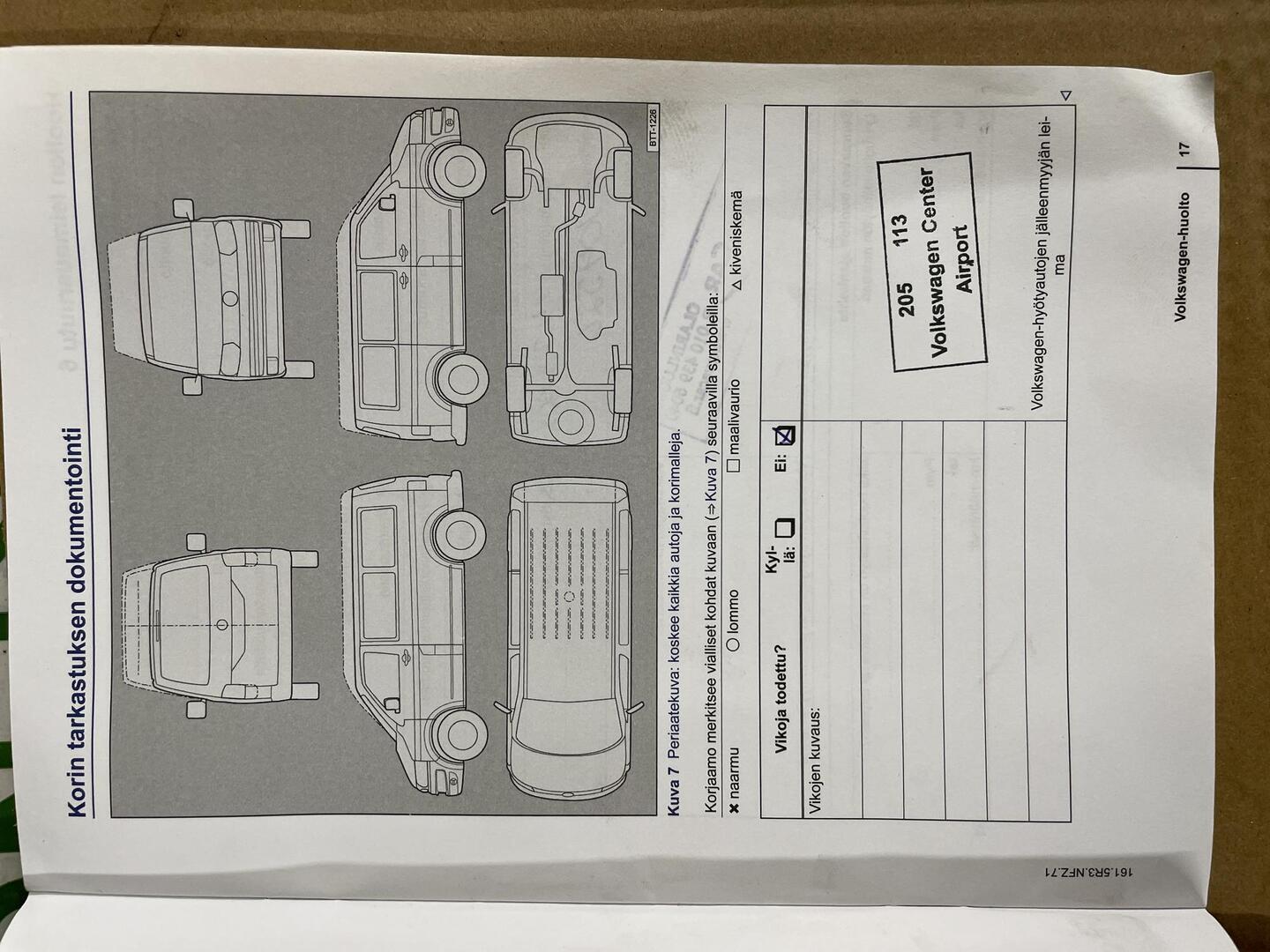 VOLKSWAGEN Transporter 2016