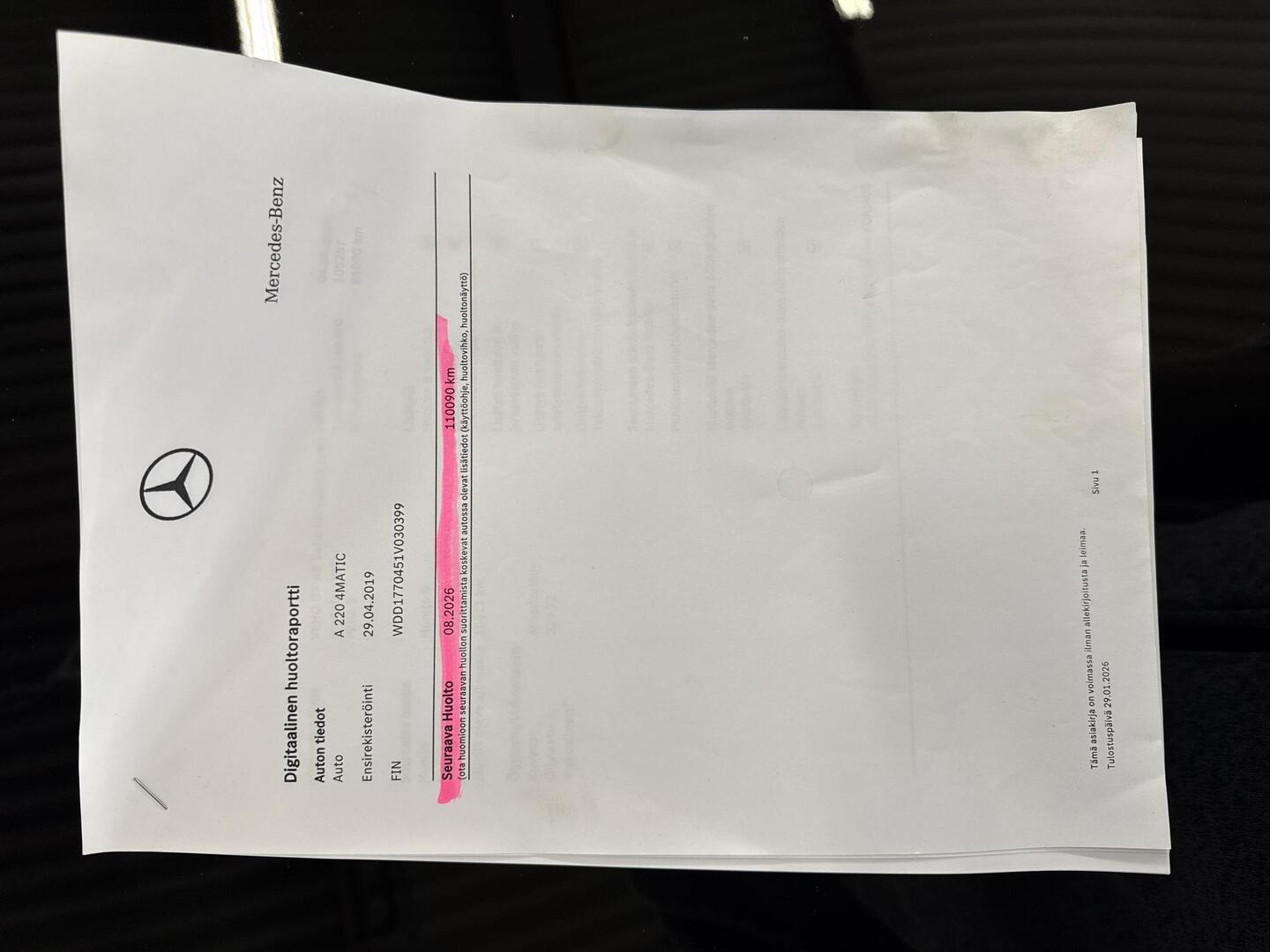 MERCEDES-BENZ A 2019