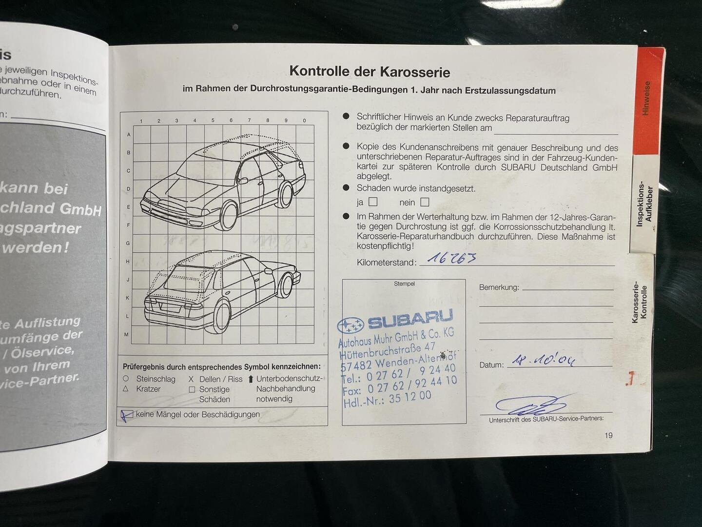 SUBARU Legacy 2004