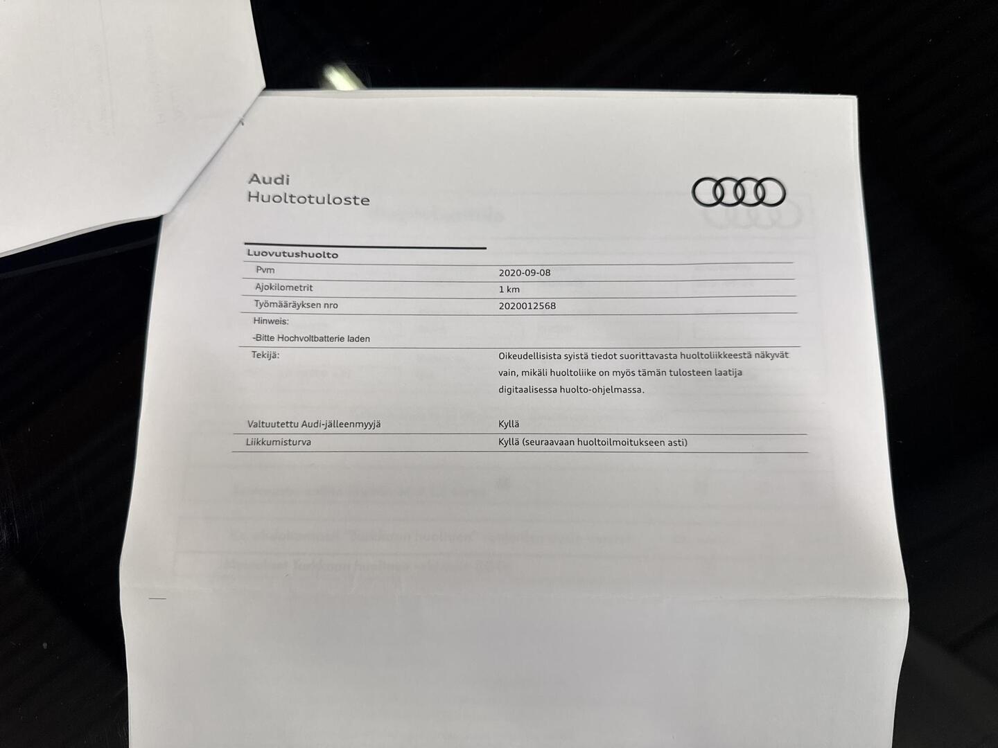 AUDI A6 2020
