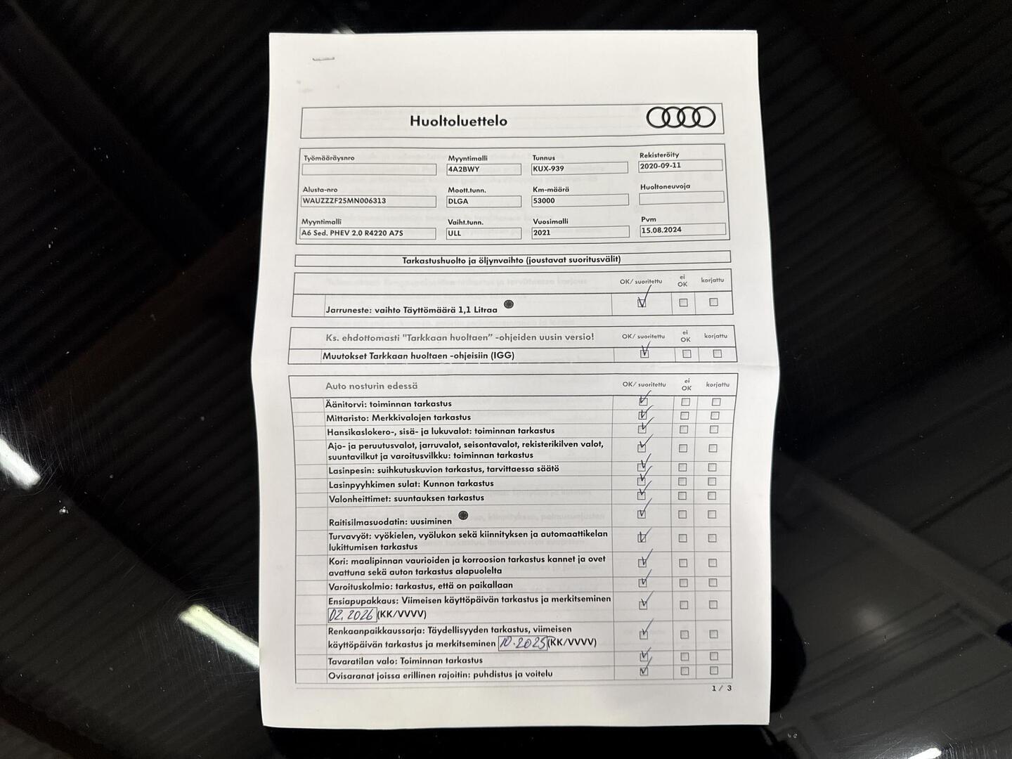 AUDI A6 2020