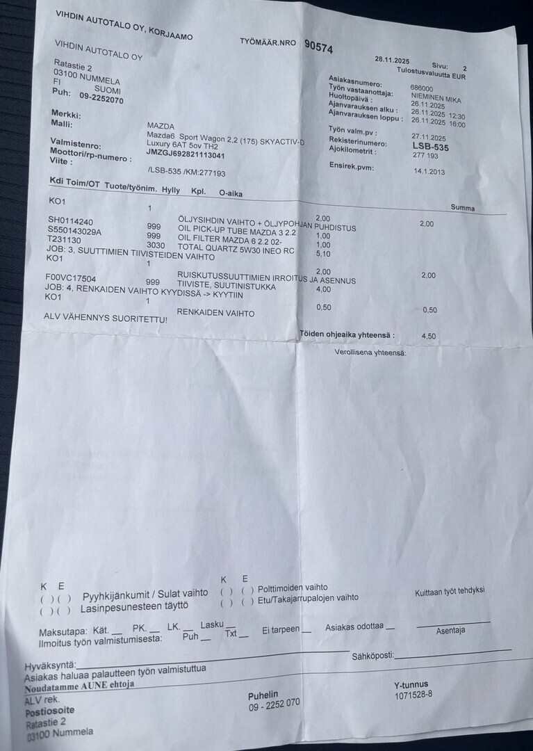 MAZDA Mazda6 2013