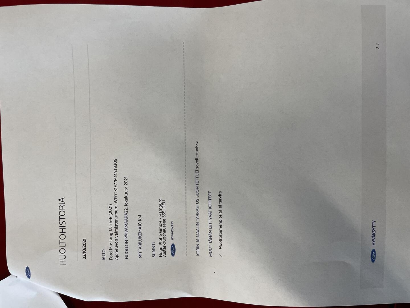 FORD MUSTANG MACH-E 2021