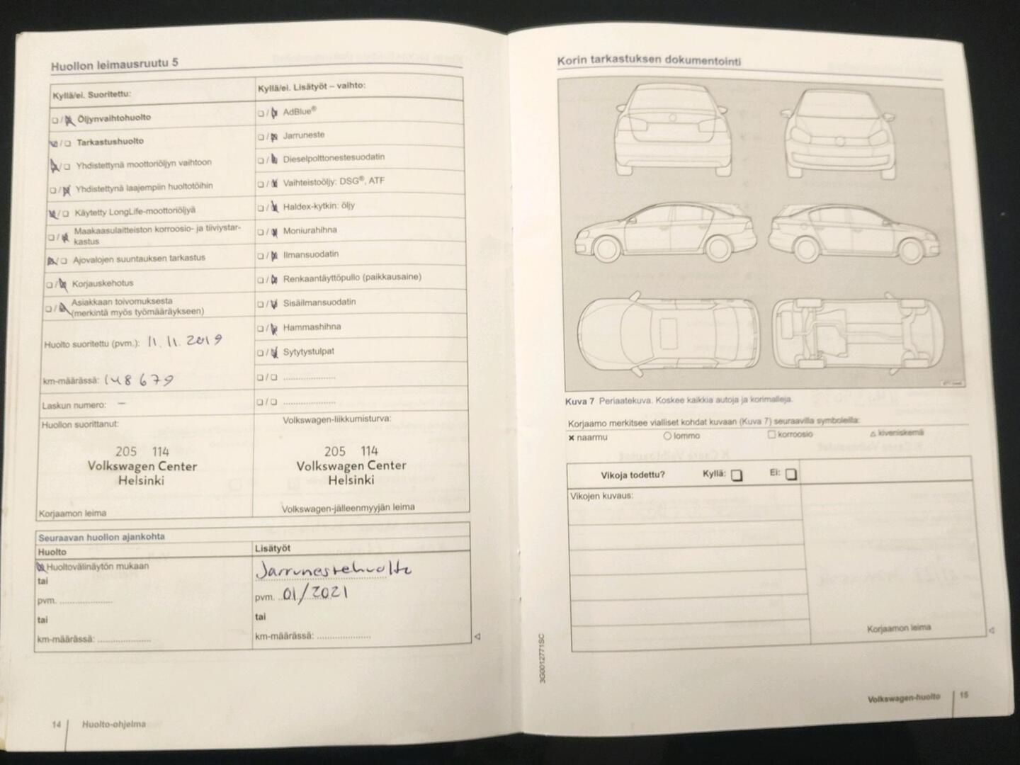 VOLKSWAGEN Passat 2016